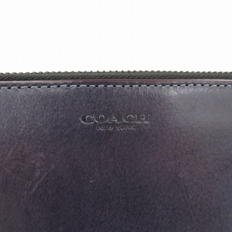 COACH | コーチ アコーディオン ウォレット 長財布 B2144-21796 ダークネイビー【瀬戸大橋店】