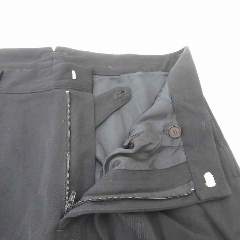 BED J.W. FORD | ベッドフォード Flare Pants ウールパンツ その他ボトムス 20AW-B-PT01 ブラック サイズ：2【瀬戸大橋店】