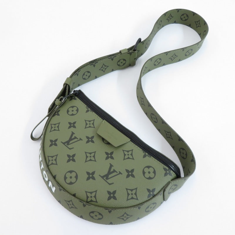 LOUIS VUITTON | ルイ・ヴィトン モノグラム LV ムーン・クロスボディ ショルダーバッグ M23838 グリーン【瀬戸大橋店】