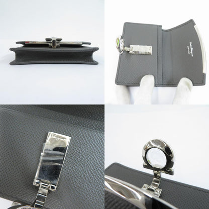 Salvatore Ferragamo | サルヴァトーレフェラガモ ガンチーノ クリップ カードケース 22-D198 グレー【瀬戸大橋店】
