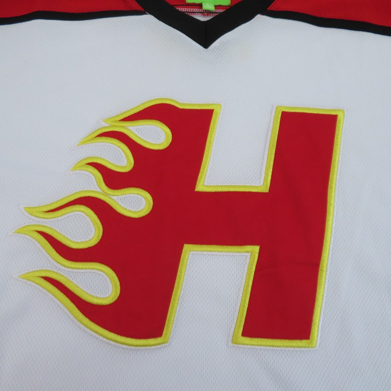 HUF | ハフ ENFORCER HOCKEY JERSEY メッシュ カットソー その他トップス KN00393 レッド サイズ：L【瀬戸大橋店】