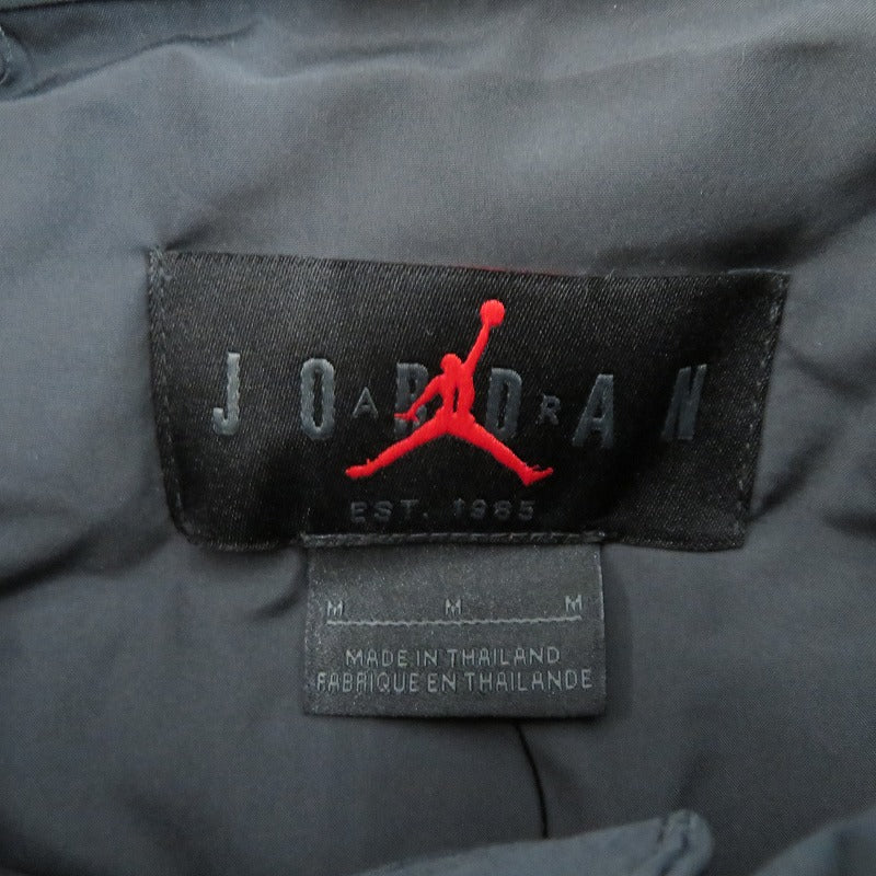 JORDAN | ジョーダン ボタンダウントップ ナイロンジャケット FV7432-045 ブラック サイズ：M【瀬戸大橋店】