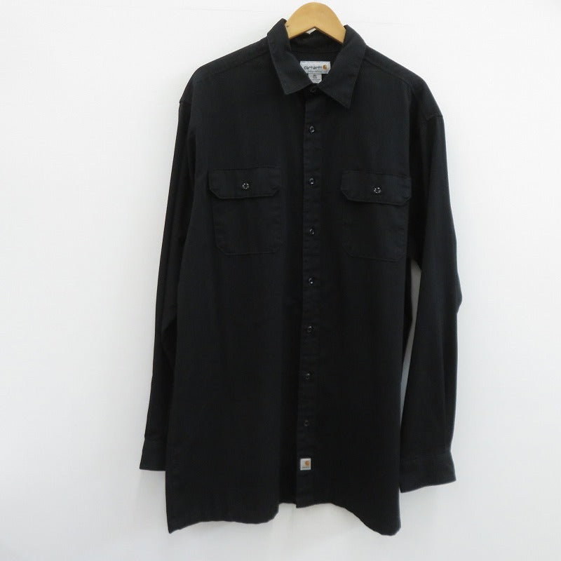 Carhartt | カーハート 長袖シャツ 8224 ブラック サイズ：XL【瀬戸大橋店】