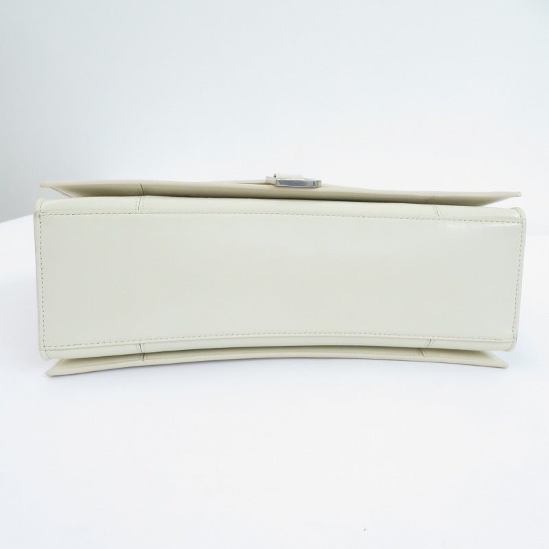 BALENCIAGA | バレンシアガ CRUSH SLING BAG M PAPER CALF ショルダーバッグ 7654662AAR2 ホワイト【瀬戸大橋店】
