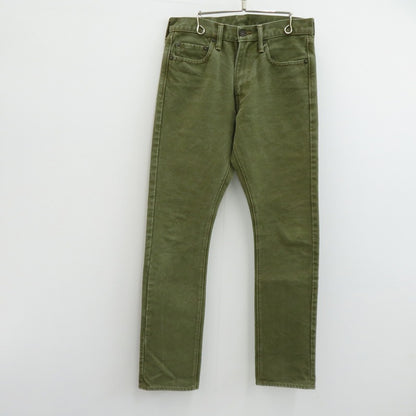 FULL COUNT | フルカウント Paraffin Canvas Tapered Pants テーパード パンツ その他ボトムス 1127 カーキ サイズ：28【瀬戸大橋店】