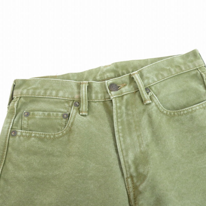 FULL COUNT | フルカウント Paraffin Canvas Tapered Pants テーパード パンツ その他ボトムス 1127 カーキ サイズ：28【瀬戸大橋店】