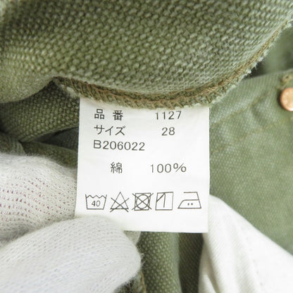 FULL COUNT | フルカウント Paraffin Canvas Tapered Pants テーパード パンツ その他ボトムス 1127 カーキ サイズ：28【瀬戸大橋店】