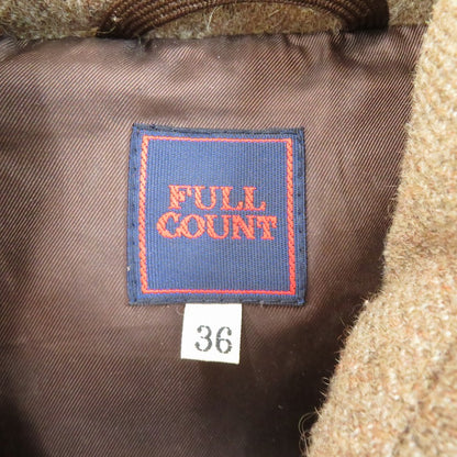 FULL COUNT | フルカウント ダウンベスト 2783 ブラウン サイズ：36【瀬戸大橋店】