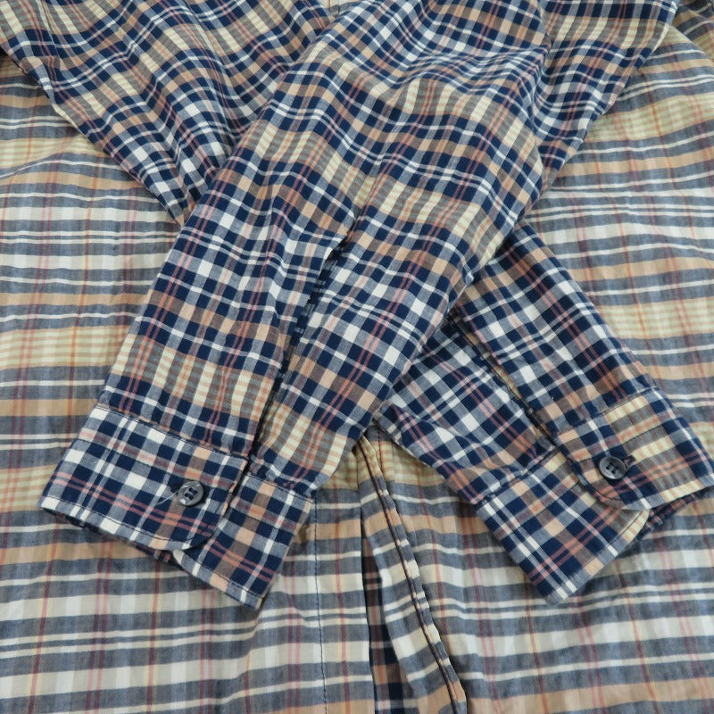 WARE HOUSE | ウェアハウス　ウエアハウス King of the Madras Shirts チェック柄 長袖シャツ JG-16 マルチカラー サイズ：40【瀬戸大橋店】