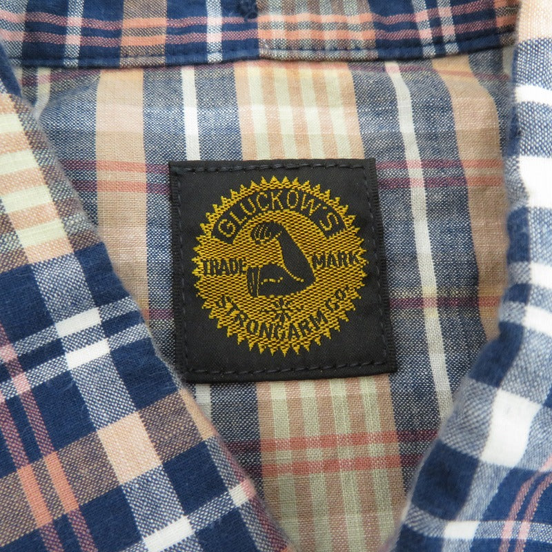 WARE HOUSE | ウェアハウス　ウエアハウス King of the Madras Shirts チェック柄 長袖シャツ JG-16 マルチカラー サイズ：40【瀬戸大橋店】