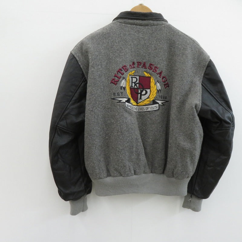 JBS APPAREL スタジャン グレー サイズ：L【瀬戸大橋店】