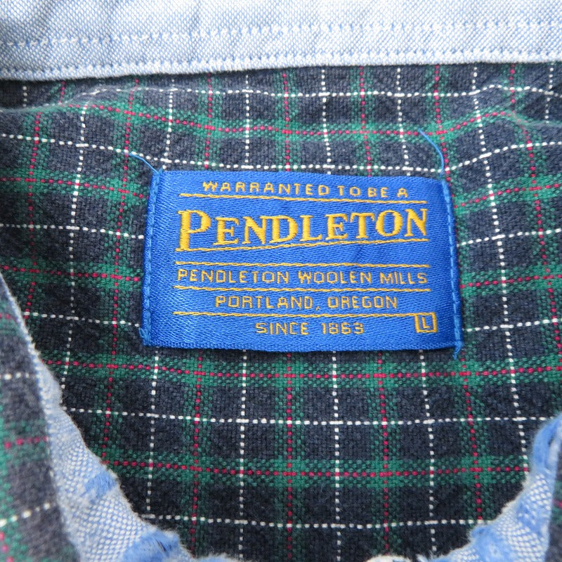 PENDLETON | ペンドルトン 90s チェック柄 長袖シャツ マルチカラー サイズ：L【瀬戸大橋店】