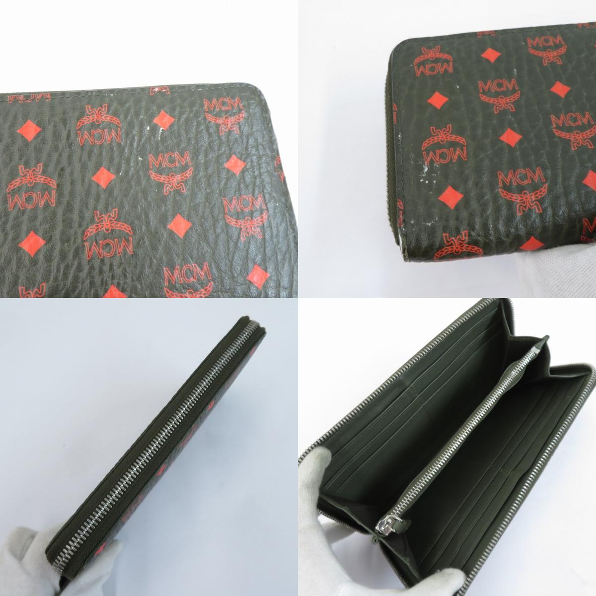 MCM | エム・シー・エム 長財布 MXL9AVI40 カーキ【瀬戸大橋店】