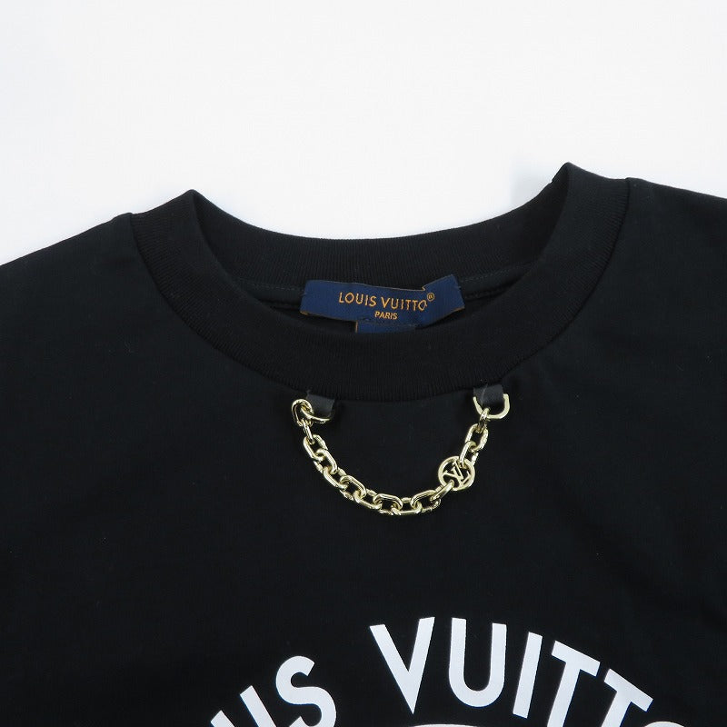 LOUIS VUITTON | ルイ・ヴィトン 半袖Ｔシャツ RW242WW ブラック サイズ：XS【瀬戸大橋店】