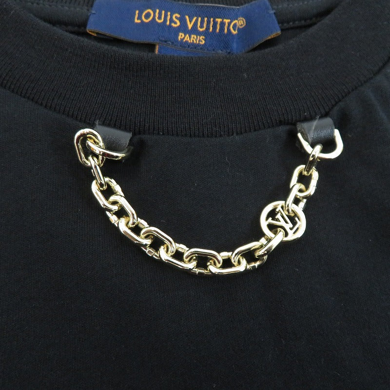 LOUIS VUITTON | ルイ・ヴィトン 半袖Ｔシャツ RW242WW ブラック サイズ：XS【瀬戸大橋店】