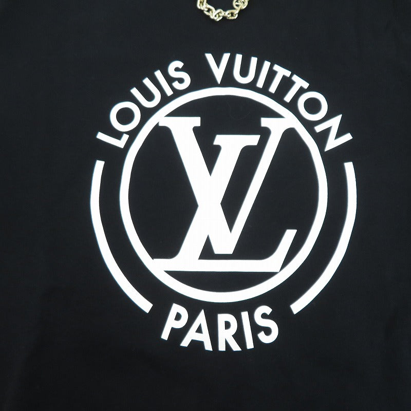 LOUIS VUITTON | ルイ・ヴィトン 半袖Ｔシャツ RW242WW ブラック サイズ：XS【瀬戸大橋店】