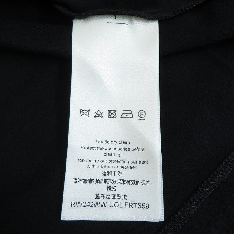 LOUIS VUITTON | ルイ・ヴィトン 半袖Ｔシャツ RW242WW ブラック サイズ：XS【瀬戸大橋店】