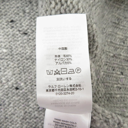 RALPH LAUREN | ラルフローレン ニット グレー サイズ：XS【瀬戸大橋店】