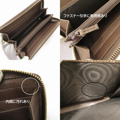 GUCCI | グッチ GGスプリーム ジップアラウンドウォレット 長財布 523154･2134 ブラウン【瀬戸大橋店】