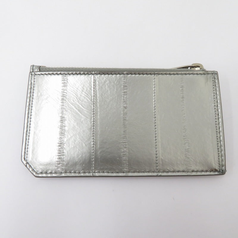 SAINT LAURENT | サンローラン フラグメントケース カードケース 609362・1222 シルバー【瀬戸大橋店】