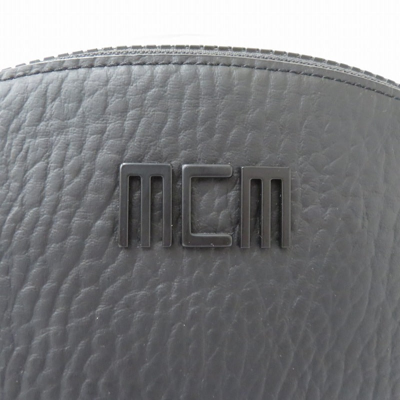 MCM | エム・シー・エム COLOR SPLASH LOGO BACKPACK リュック・デイパック MMKCSSX02U6001 ブラック【瀬戸大橋店】