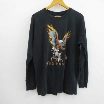 HARLEY-DAVIDSON | ハーレーダビットソン FREE SPIRIT 00s 長袖Ｔシャツ ブラック サイズ：L【瀬戸大橋店】