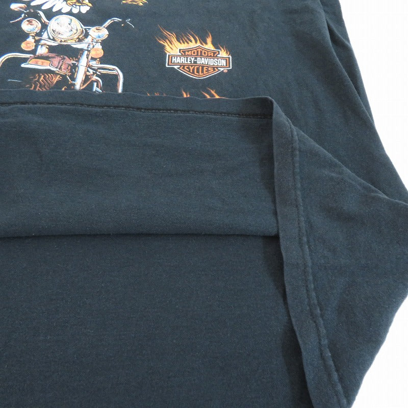HARLEY-DAVIDSON | ハーレーダビットソン FREE SPIRIT 00s 長袖Ｔシャツ ブラック サイズ：L【瀬戸大橋店】