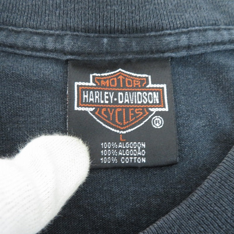 HARLEY-DAVIDSON | ハーレーダビットソン FREE SPIRIT 00s 長袖Ｔシャツ ブラック サイズ：L【瀬戸大橋店】