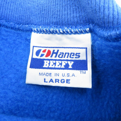 Hanes | ヘインズ BEEFY/リバースウィーブ スウェット ブルー サイズ：L【瀬戸大橋店】