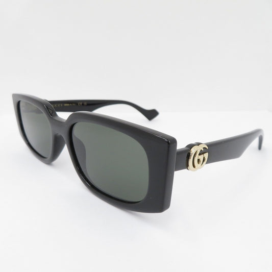 GUCCI | グッチ スクエア サングラス GG1534S 001 サイズ：55□18 140 ブラック【瀬戸大橋店】