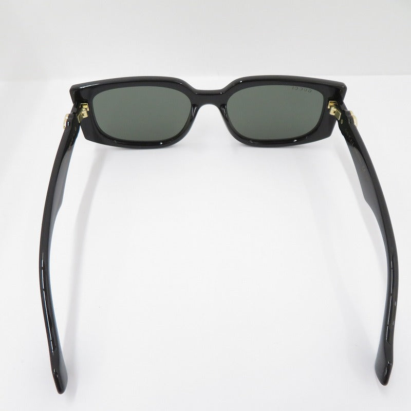 GUCCI | グッチ スクエア サングラス GG1534S 001 サイズ：55□18 140 ブラック【瀬戸大橋店】