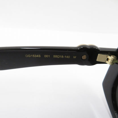 GUCCI | グッチ スクエア サングラス GG1534S 001 サイズ：55□18 140 ブラック【瀬戸大橋店】