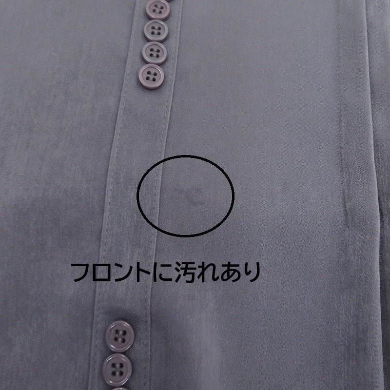 AMERI | アメリ QUEUE BUTTON DRESS ワンピース 01120540860 チャコールグレー サイズ：S【瀬戸大橋店】