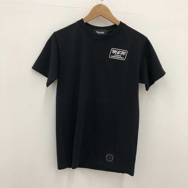 M&M CUSTOM PERFORMANCE | エムアンドエムカスタムパフォーマンス ×MASSES 80’S T-SHIRT 半袖Ｔシャツ ブラック サイズ：不明【瀬戸大橋店】
