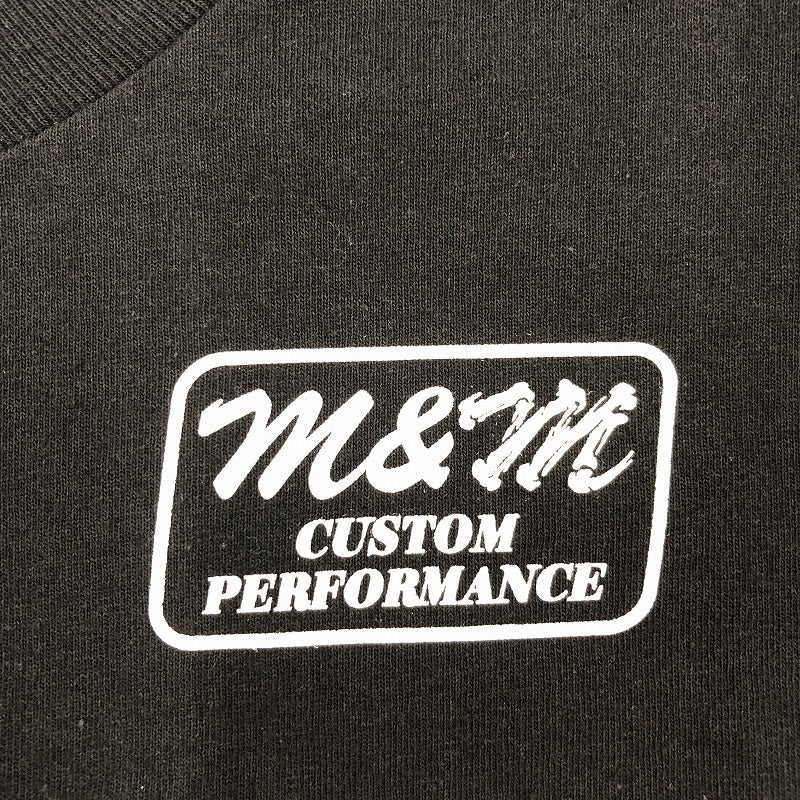 M&M CUSTOM PERFORMANCE | エムアンドエムカスタムパフォーマンス ×MASSES 80’S T-SHIRT 半袖Ｔシャツ ブラック サイズ：不明【瀬戸大橋店】
