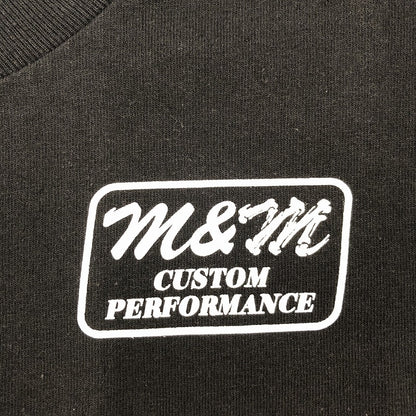 M&M CUSTOM PERFORMANCE | エムアンドエムカスタムパフォーマンス ×MASSES 80’S T-SHIRT 半袖Ｔシャツ ブラック サイズ：不明【瀬戸大橋店】