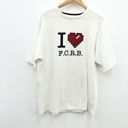 FCRB | エフシーアールビー I LOVE F.C.R.B. TEE 半袖Ｔシャツ FCRB-240077 ホワイト サイズ：L【瀬戸大橋店】