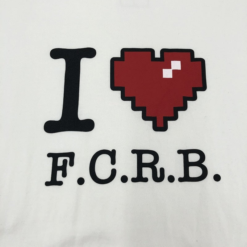 FCRB | エフシーアールビー I LOVE F.C.R.B. TEE 半袖Ｔシャツ FCRB-240077 ホワイト サイズ：L【瀬戸大橋店】