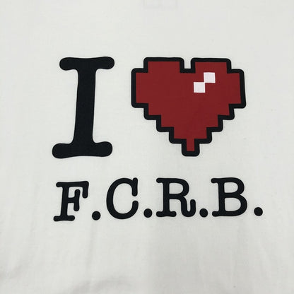 FCRB | エフシーアールビー I LOVE F.C.R.B. TEE 半袖Ｔシャツ FCRB-240077 ホワイト サイズ：L【瀬戸大橋店】