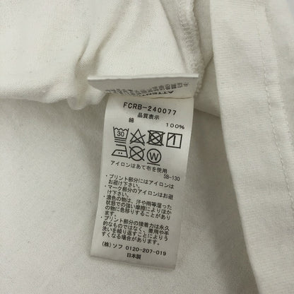 FCRB | エフシーアールビー I LOVE F.C.R.B. TEE 半袖Ｔシャツ FCRB-240077 ホワイト サイズ：L【瀬戸大橋店】