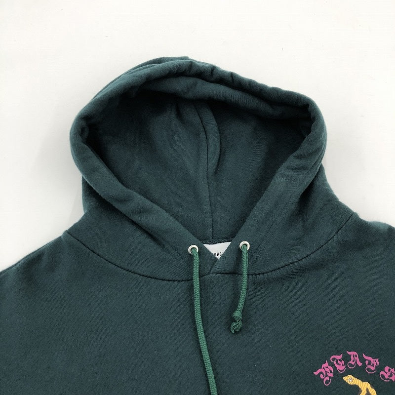 W)TAPS | ダブルタップス Hooded Sweatshirt, Hoodie パーカー グリーン サイズ：2【瀬戸大橋店】