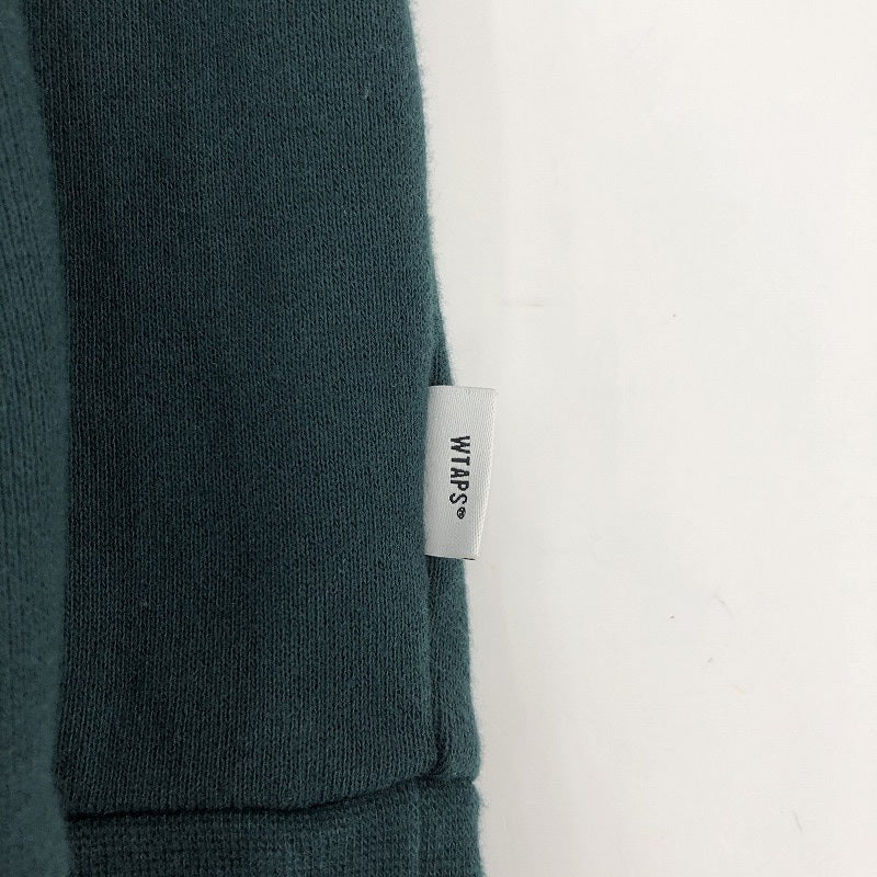W)TAPS | ダブルタップス Hooded Sweatshirt, Hoodie パーカー グリーン サイズ：2【瀬戸大橋店】
