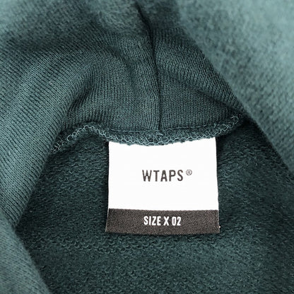 W)TAPS | ダブルタップス Hooded Sweatshirt, Hoodie パーカー グリーン サイズ：2【瀬戸大橋店】