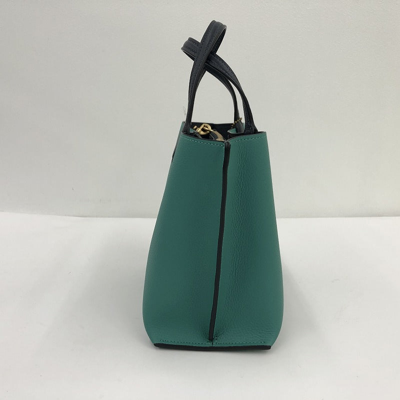 COACH | コーチ ウィロウ トート 24 カラーブロック その他バッグ L2239-C8561 グリーン【瀬戸大橋店】