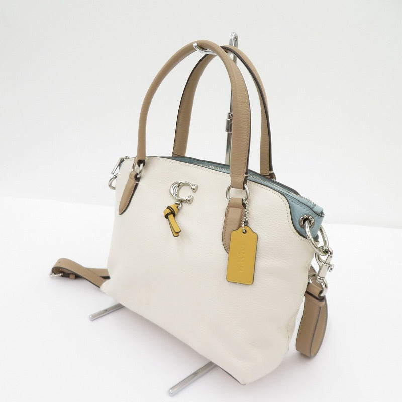 COACH | コーチ レミ サッチェル カラーブロック その他バッグ B2032-1318 ホワイト【瀬戸大橋店】