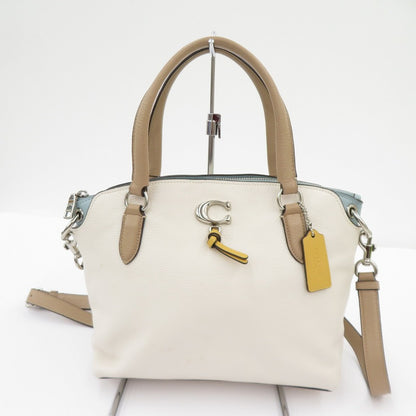 COACH | コーチ レミ サッチェル カラーブロック その他バッグ B2032-1318 ホワイト【瀬戸大橋店】