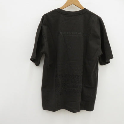 NISHIMOTO IS THE MOUTH 半袖Ｔシャツ NIM-L11CRSD ブラック サイズ：L【瀬戸大橋店】