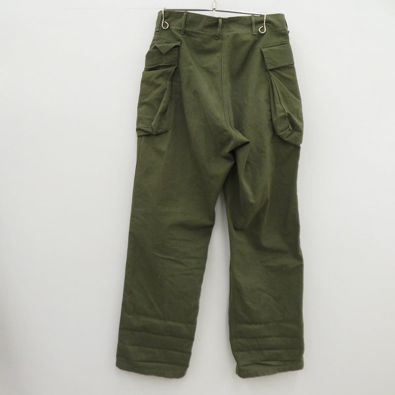 MILITARY衣料 | ミリタリーイリョウ アメリカ軍/M43 HBT 40'S パンツ カーキ サイズ：30【瀬戸大橋店】