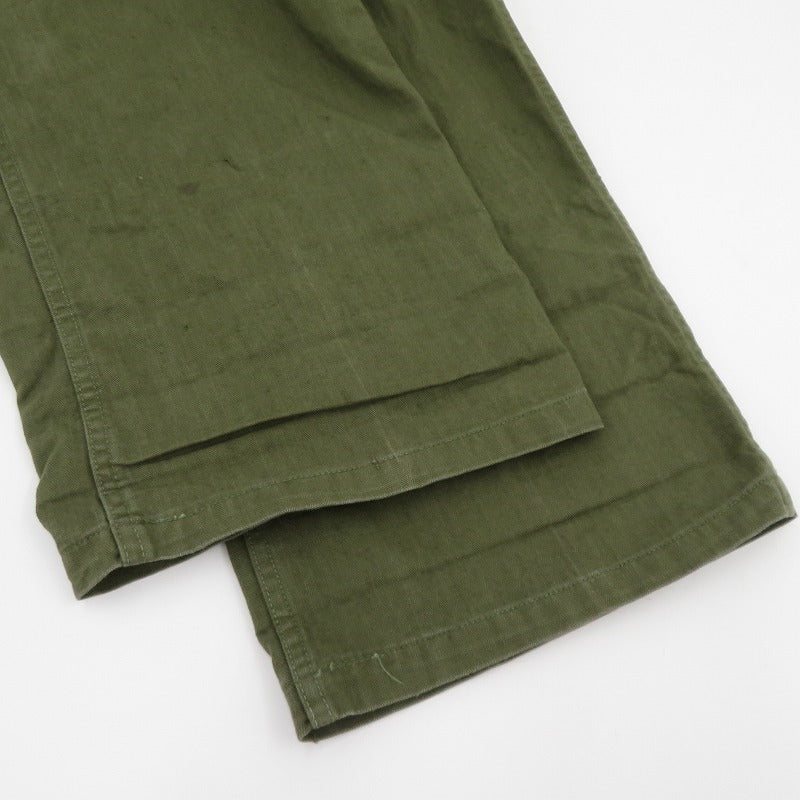 MILITARY衣料 | ミリタリーイリョウ アメリカ軍/M43 HBT 40'S パンツ カーキ サイズ：30【瀬戸大橋店】
