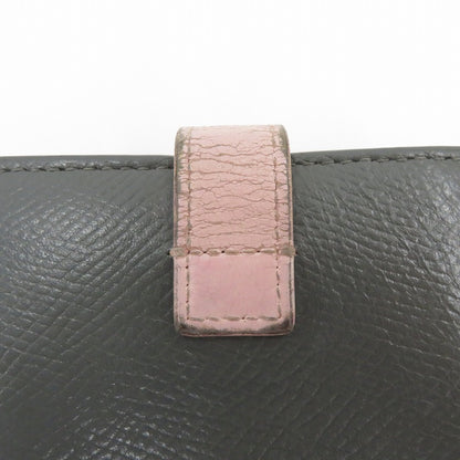 CELINE | セリーヌ スモール ストラップ ウォレット 二つ折り財布 10H263BRU.10GV グレー【瀬戸大橋店】